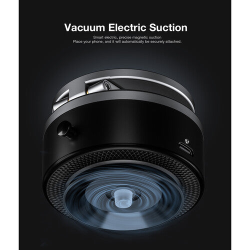 Leofoto Magnetic Phone Mount with Electric Suction Cup image 1
