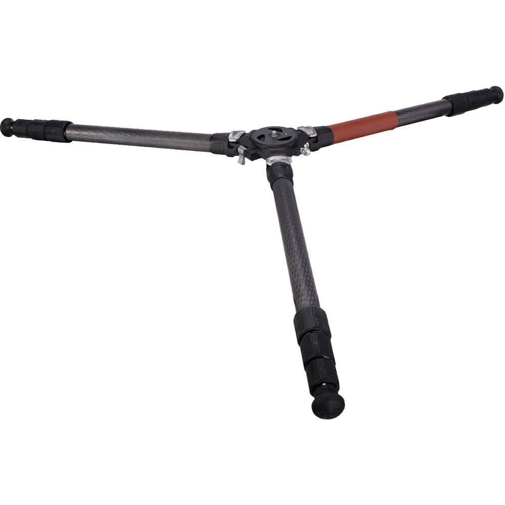 Leofoto LN-404C Modular Carbon Fiber Tripod (Black) image 3