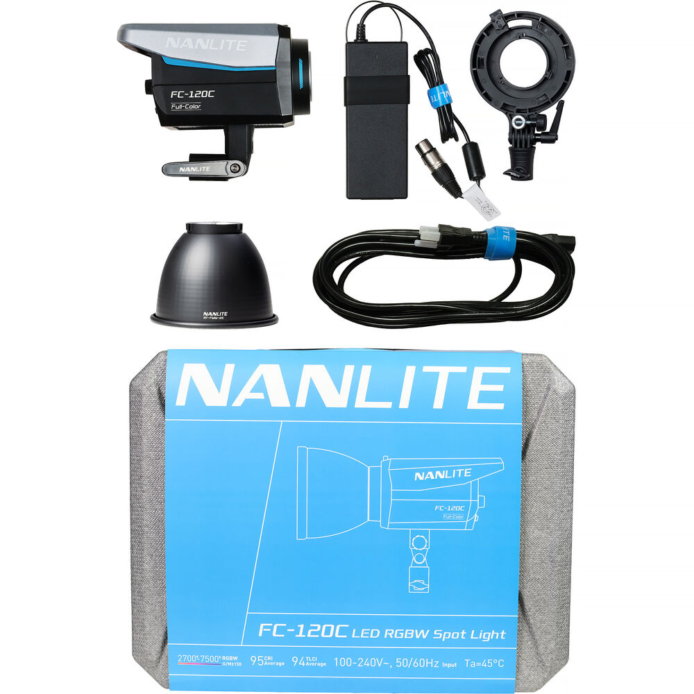 Nanlite FC120C RGB LED Spotlight image 4