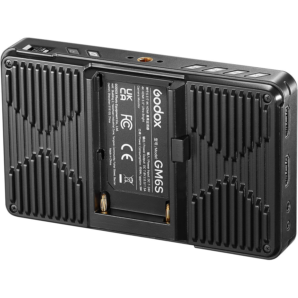 Godox GM6S 5.5" 4K HDMI Touchscreen Ultrabright On-Camera Monitor image 3