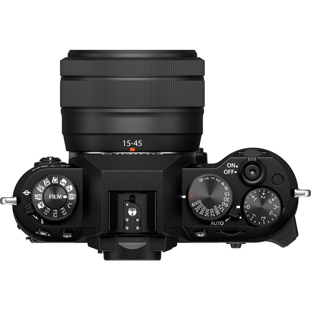 FUJIFILM X-T50 Mirrorless Camera with XC 15-45mm f/3.5-5.6 Lens (Black) image 2