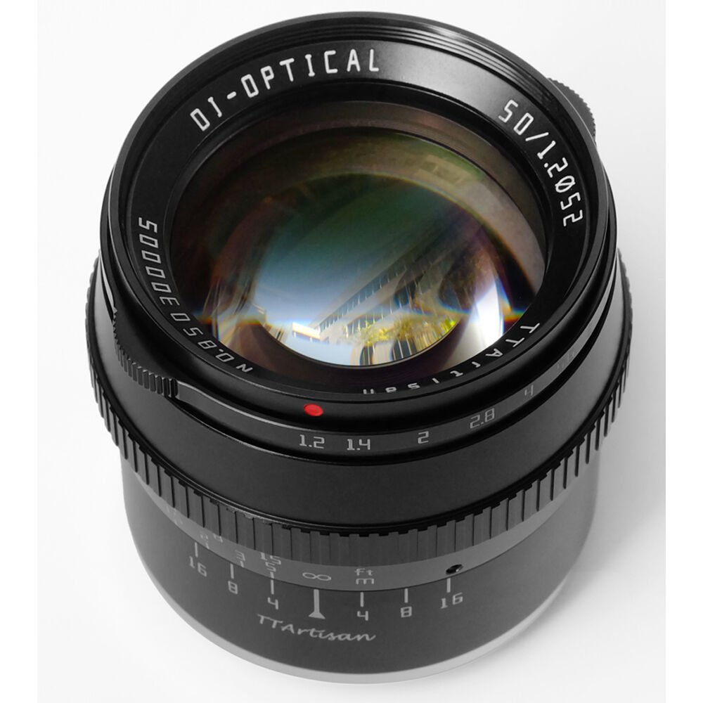 TTArtisan 50mm f/1.2 Lens for Micro Four Thirds (Black) image 1