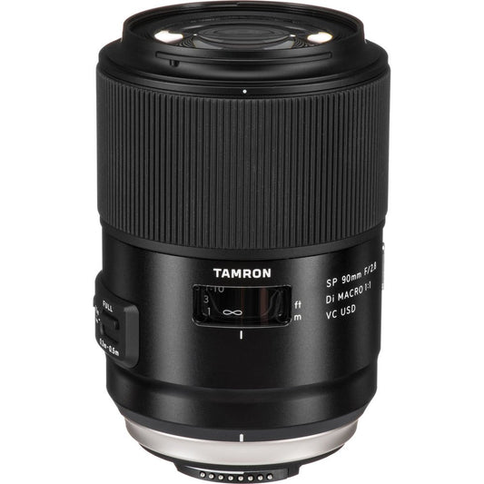 Tamron SP 90mm f/2.8 Di Macro 1:1 VC USD Lens for Nikon F image 1