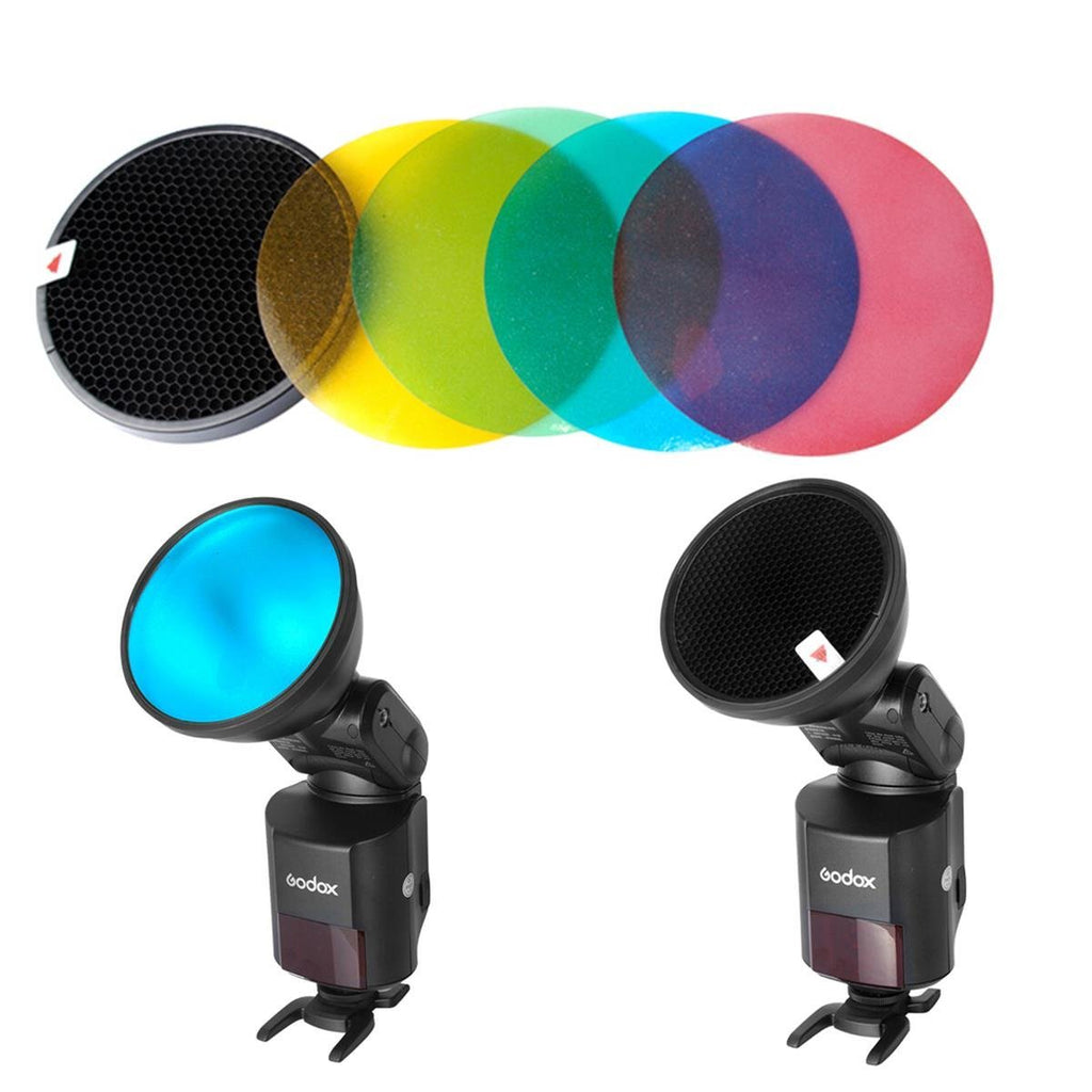 Godox Ad-s11 Color Gel Pack + Reflector Grid image 0