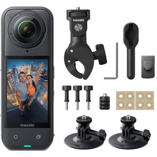 Insta360 X5 360 Action Camera Motorcycle Multiview Bundle image 0