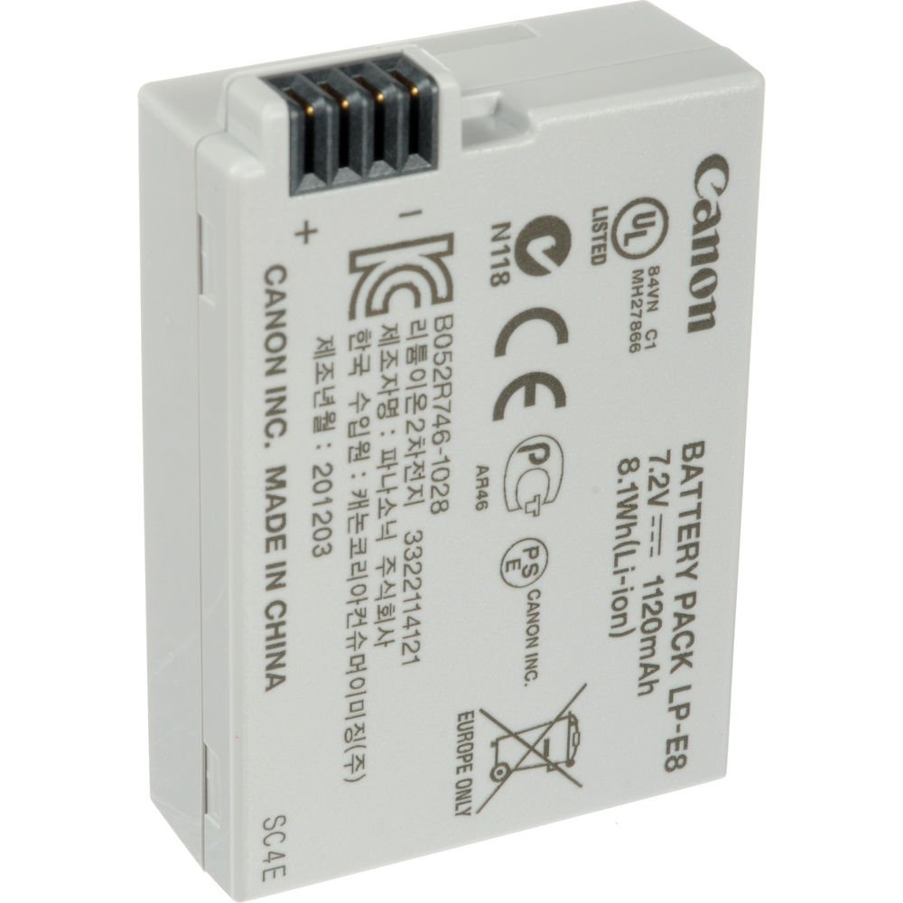 Canon LP-E8 Rechargeable Lithium-Ion Battery Pack image 0