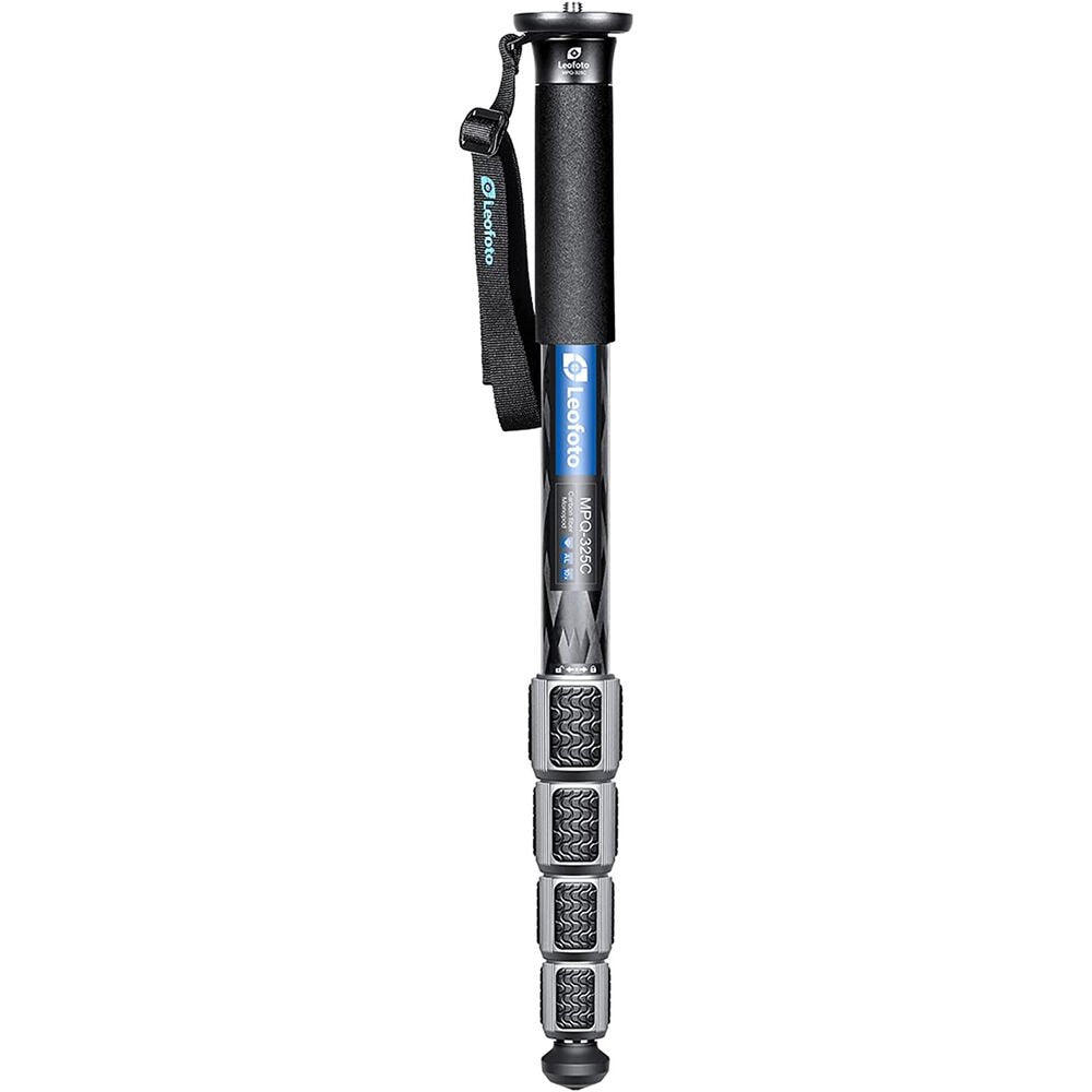 Leofoto MPQ-325C 5-Section Carbon Fiber Monopod ( RED) image 0