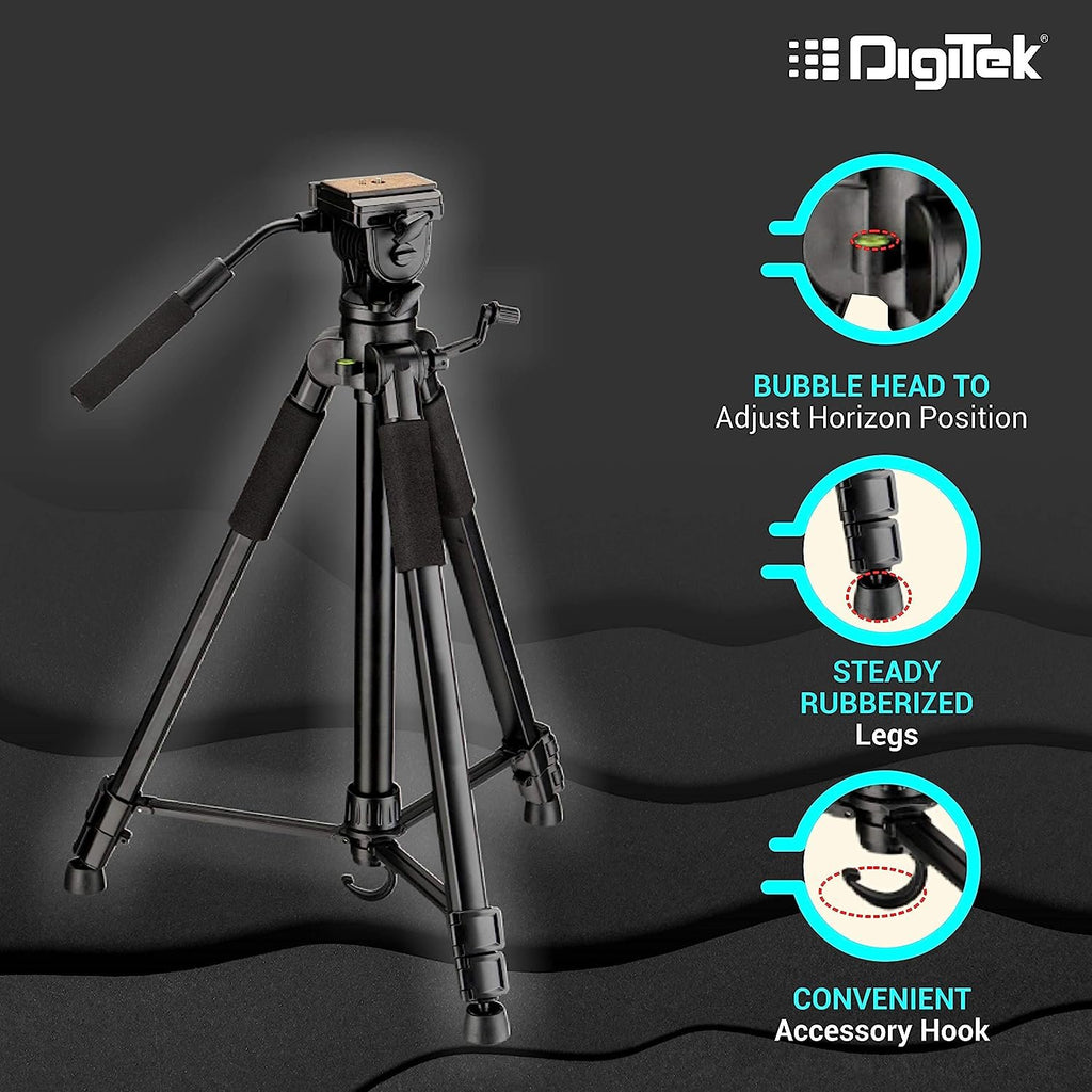 DIGITEK (DTR 690 VD PRO) Lightweight Tripod (208 cm) image 2