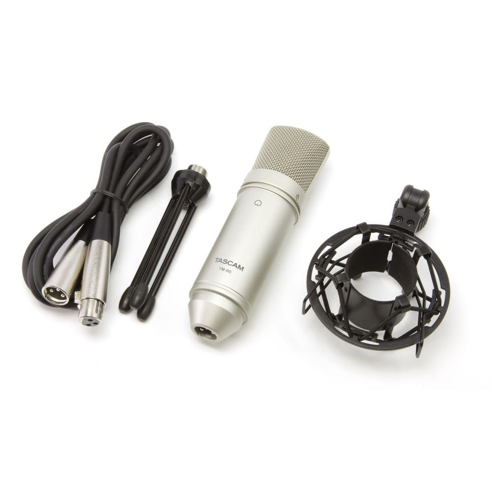TASCAM TM-80 Large-Diaphragm Cardioid Condenser Microphone image 4