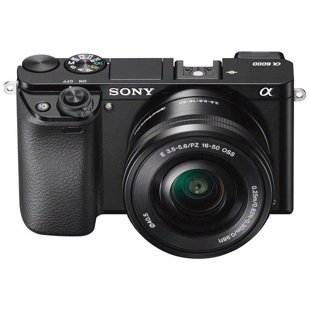 Sony Alpha A6000 Mirrorless Digital Camera with 16-50mm and 55-210mm Lenses (Black) image 3