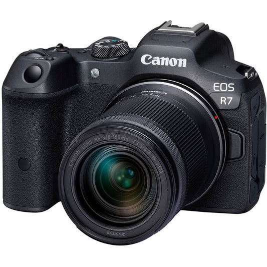 Canon EOS R7 Mirrorless Camera with 18-150mm Lens image 0