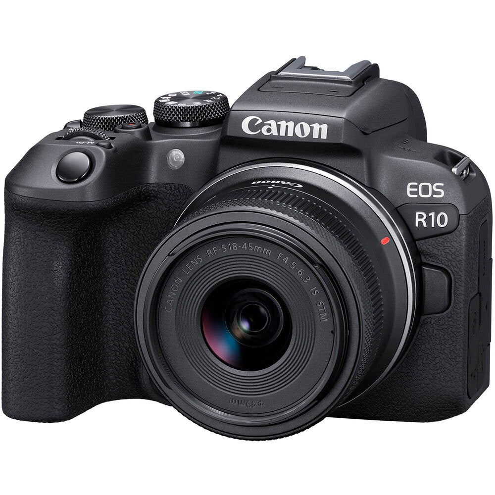 Canon EOS R10 Mirrorless Camera with 18-45mm Lens image 0