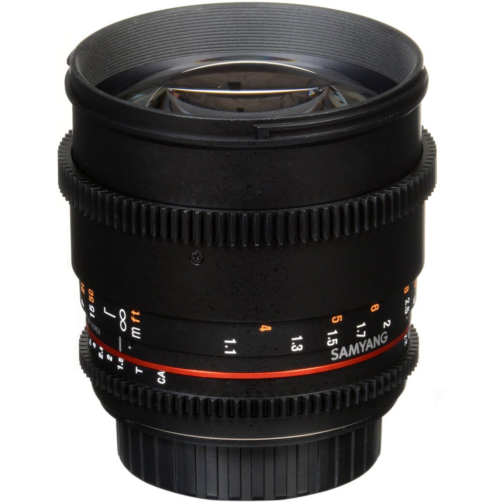 Samyang 85mm T1.5 VDSLRII Cine Lens for Canon EF Mount image 5