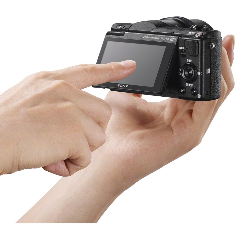 Sony Alpha a5100 Mirrorless Digital Camera with 16-50mm Lens (Black) image 1