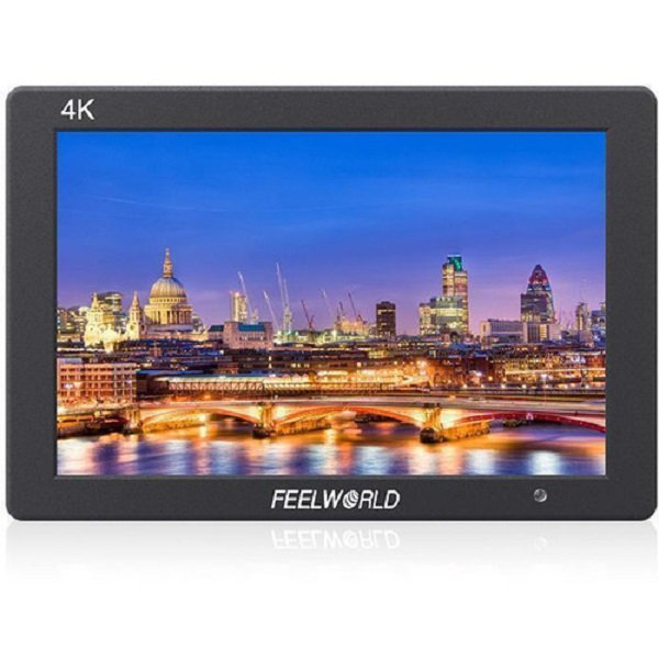 FeelWorld 7" IPS 4K HDMI On-Camera Aluminum Monitor image 0