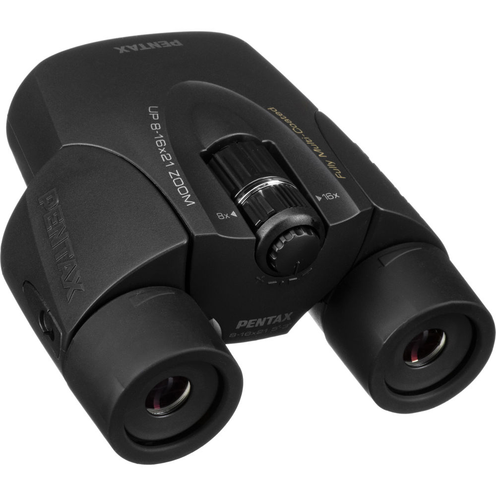 Pentax 8-16x21 U-Series UP Binoculars (Black) image 4