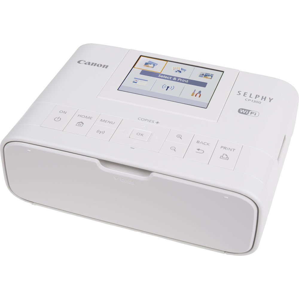 Canon SELPHY CP1300 Compact Photo Printer (White) image 4