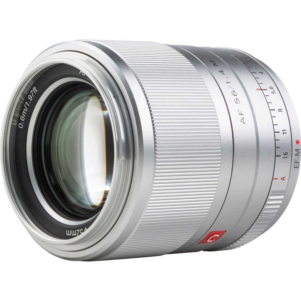 Viltrox AF 56mm f/1.4 M Lens for Canon EF-M (Silver) image 2