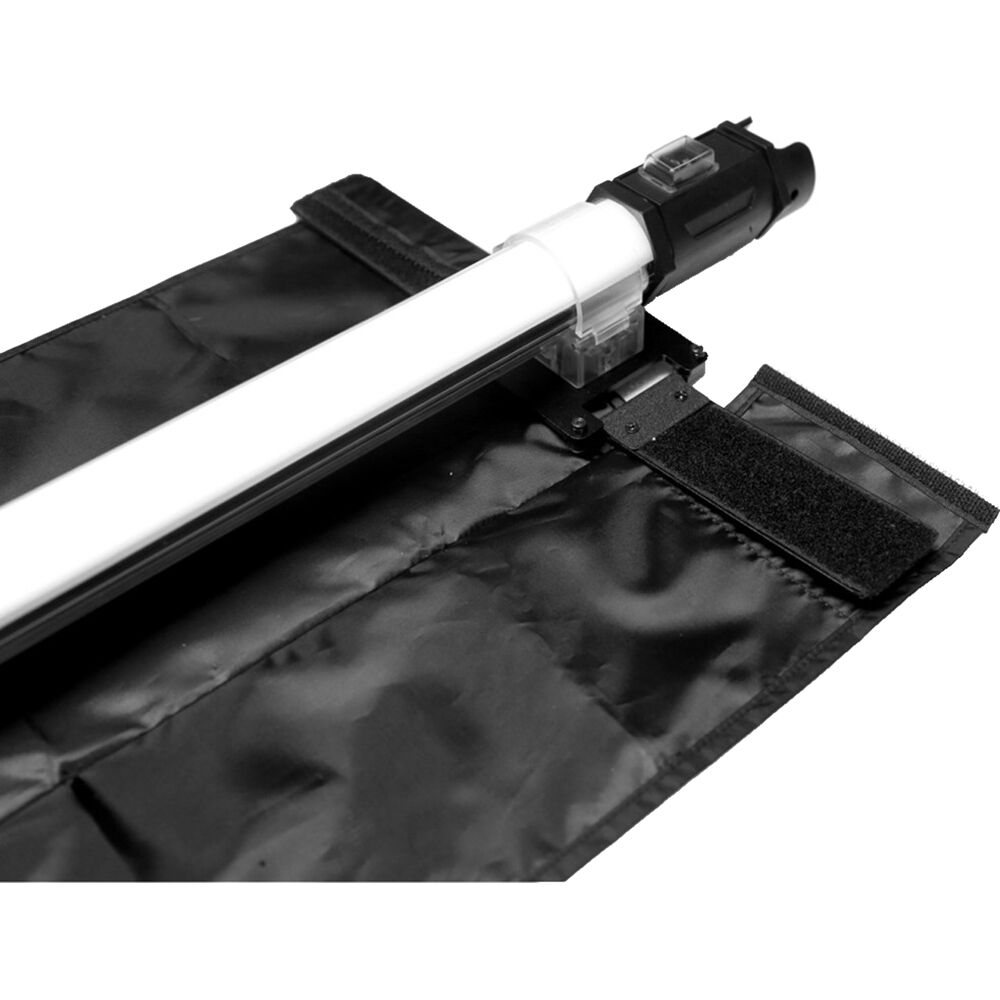 Nanlite Fabric Barndoors and Grid for PavoTube II 15C LED Tube Light image 3