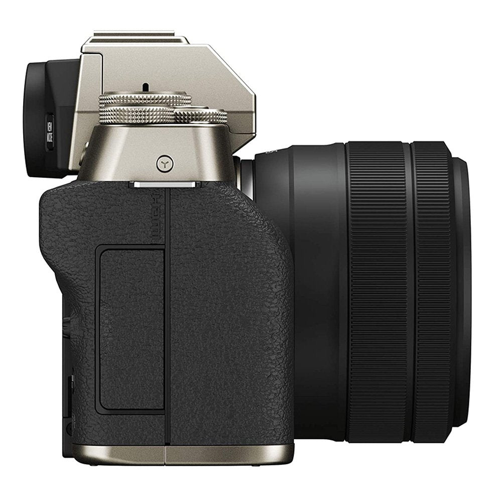 Fujifilm X-T200 Mirrorless Camera with 15-45mm Lens (Champagne Gold) image 3