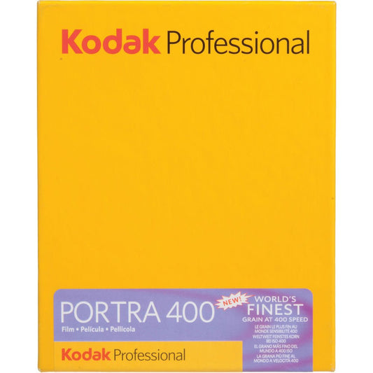 Kodak 4 x 5" Portra 400 Color Film (10 Sheets) image 0