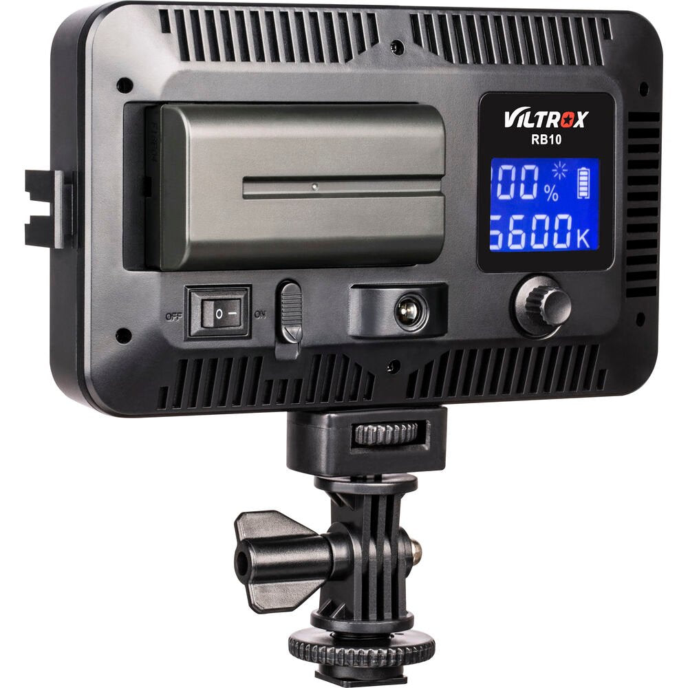 Viltrox RB10 On-Camera Adjustable RGB LED Light with Display image 1