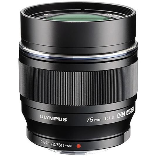Olympus M.Zuiko Digital ED 75mm f/1.8 Lens (Black) image 1