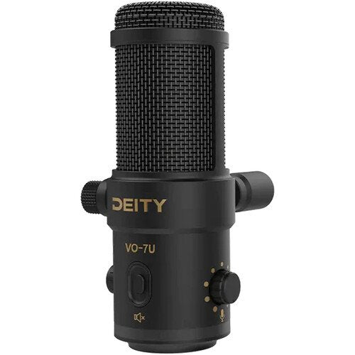 Deity Microphones VO-7U Dynamic Supercardioid USB Streamer Microphone Kit with Desktop Tripod (Black) image 2