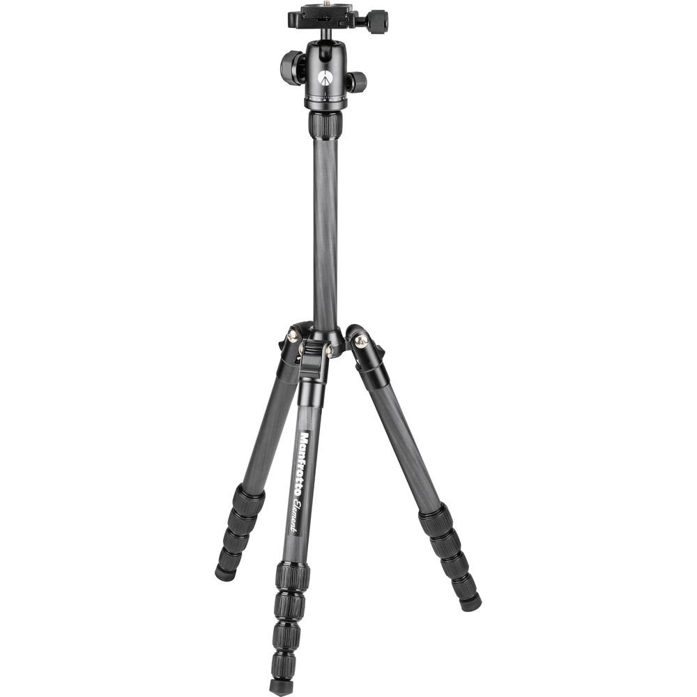 Manfrotto Element Carbon Fiber Small Traveler Tripod (Black) image 0