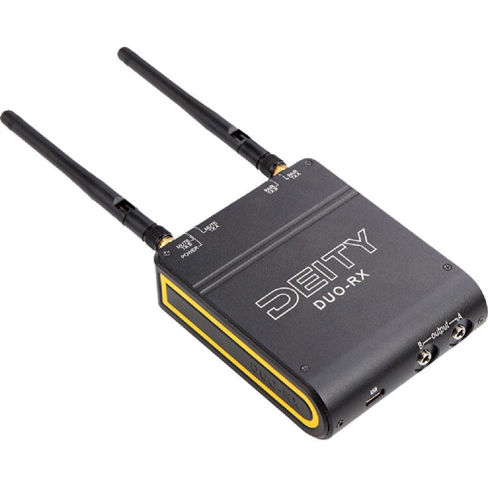 Deity Microphones Connect Deluxe Kit 2-Person Wireless Omni Lavalier Microphone System with Back-Up Recording (2.4 GHz) image 2
