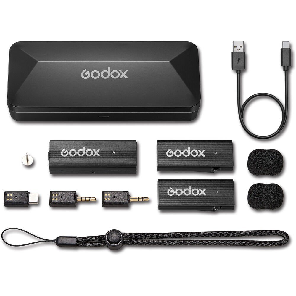 Godox MoveLink Mini UC 2-Person Wireless Microphone System for Cameras & Mobile Devices image 0