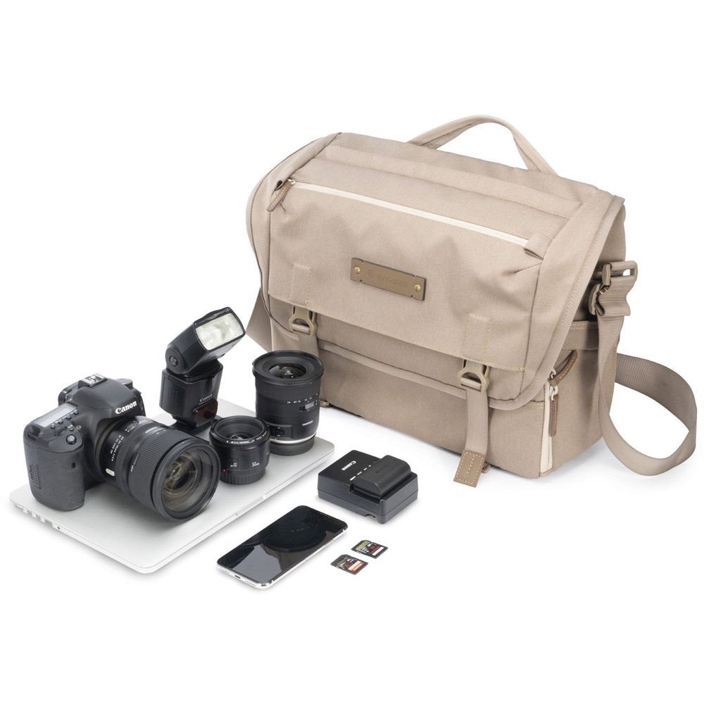 Vanguard VEO RANGE 38M Large Messenger Camera Bag (Beige Tan) image 2