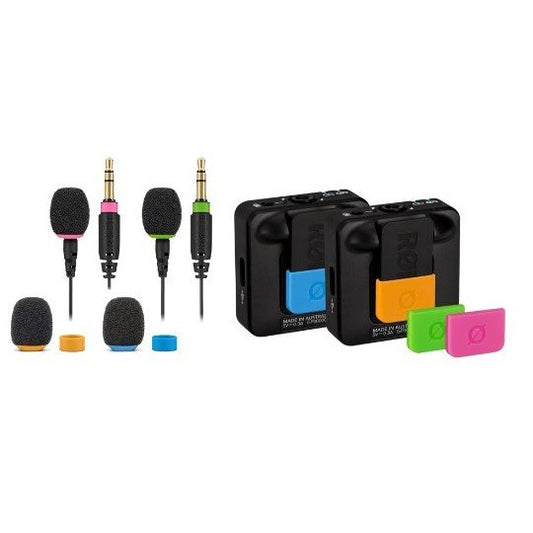 Rode COLORS 2 Set For Wireless GO & Lavaliers image 1