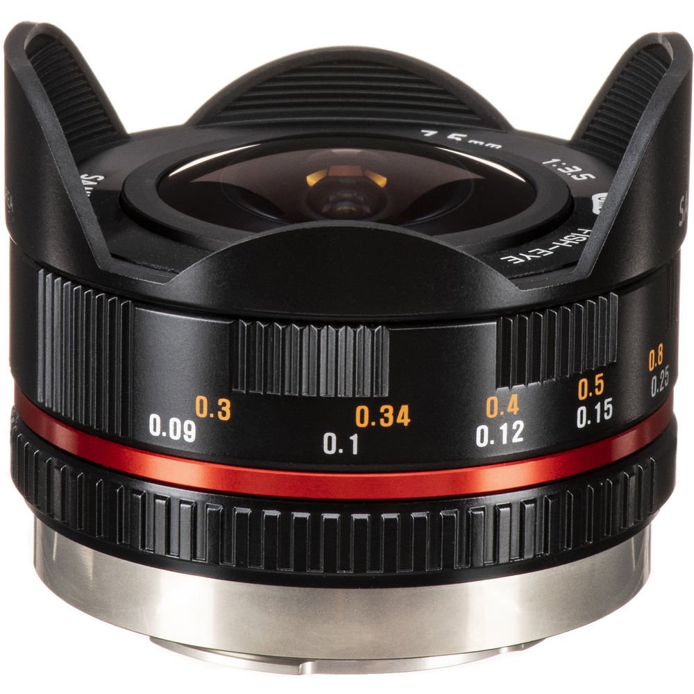 Samyang 7.5mm f/3.5 UMC Fisheye MFT Lens - Black image 3