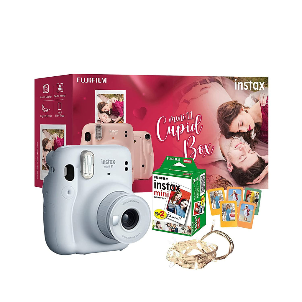 FUJIFILM Instax Mini 11 Instant Camera Cupid Box - WHITE image