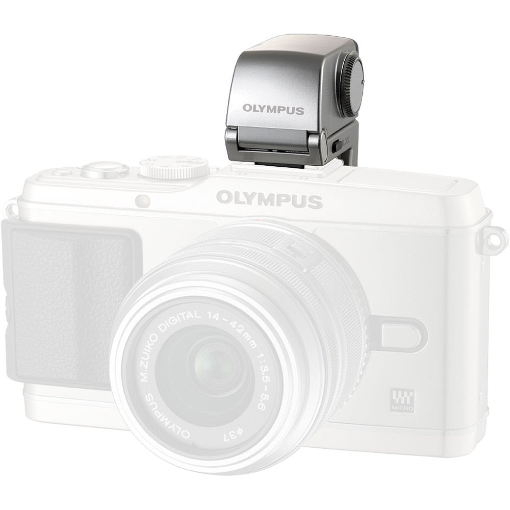 Olympus VF-3 Electronic Viewfinder for Select Olympus PEN Cameras (Silver) image 2