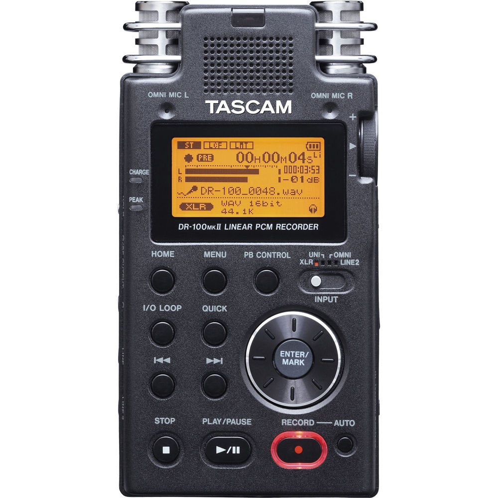 Tascam DR-100mkII - Portable 2-Channel Linear PCM Recorder image 0