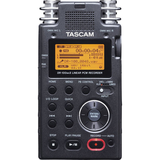 Tascam DR-100mkII - Portable 2-Channel Linear PCM Recorder image 0