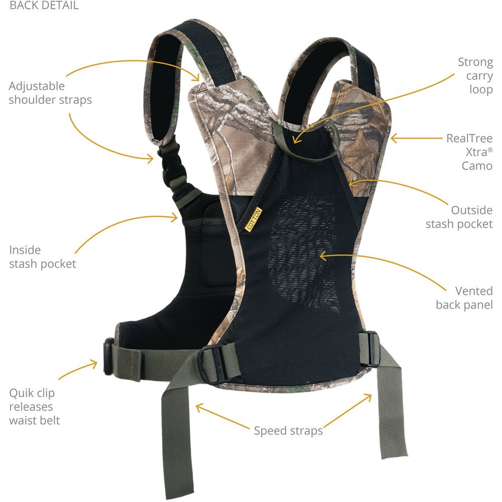 Cotton Carrier CCS G3 Harness-2 (Realtree Xtra Camo) image 2