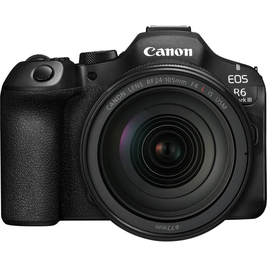 Canon EOS R6 Mark III Mirrorless Camera with 24-105mm f/4 Lens image 0
