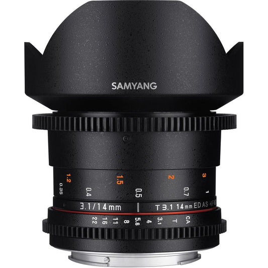 Samyang 14mm T3.1 VDSLRII Cine Lens for Sony E-Mount image 0