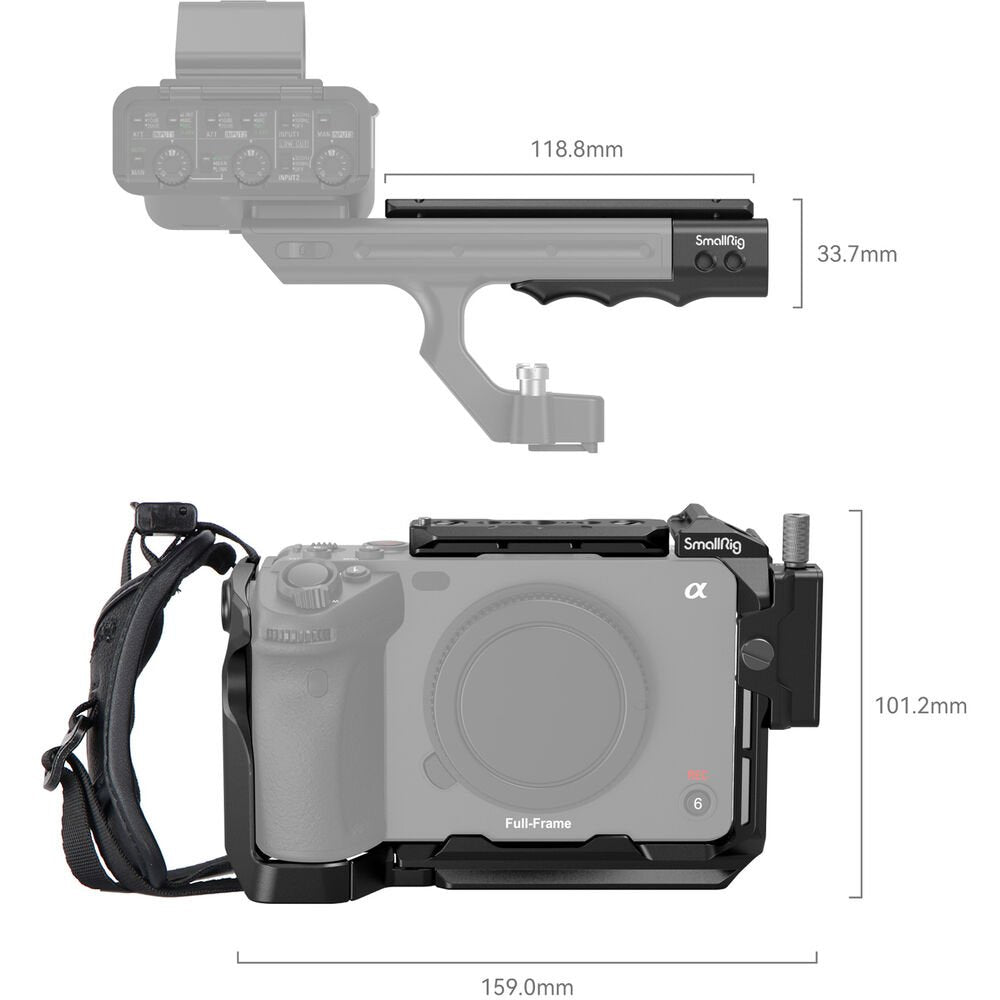 SmallRig Handheld Camera Cage Kit for Sony FX30 and FX3 image 1
