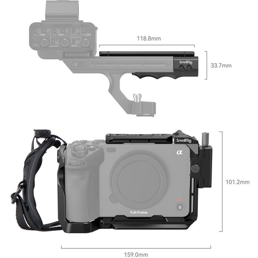 SmallRig Handheld Camera Cage Kit for Sony FX30 and FX3 image 1