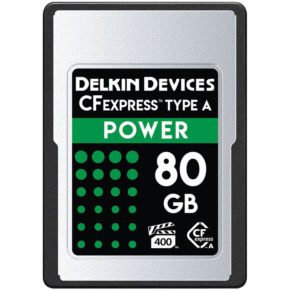 Delkin Devices 80GB POWER CFexpress Type A Memory Card image 0