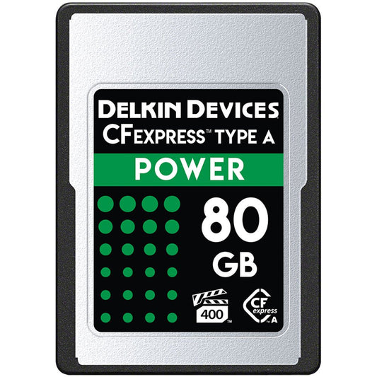 Delkin Devices 80GB POWER CFexpress Type A Memory Card image 0