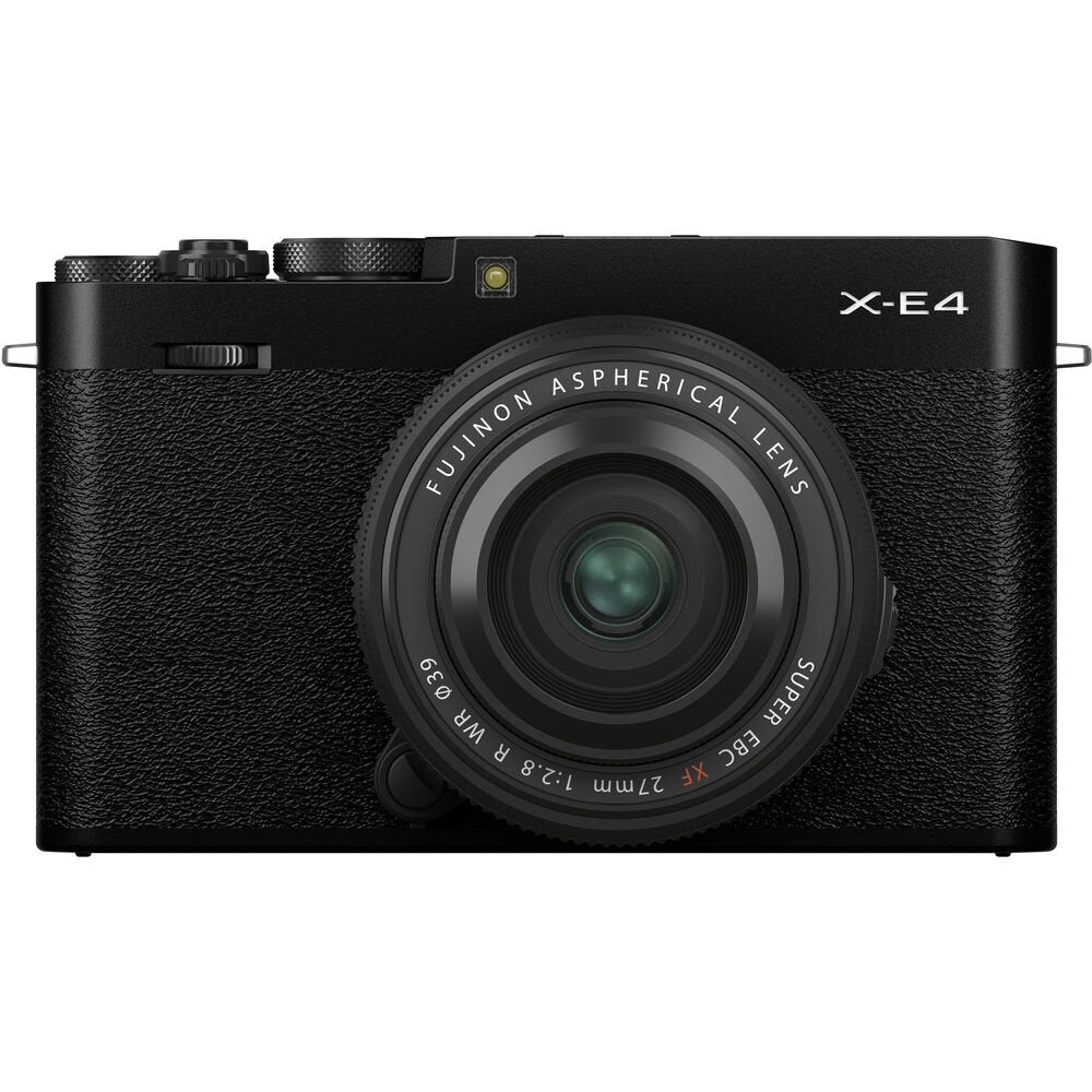FUJIFILM X-E4 Mirrorless Camera with 27mm Lens (Black) image 0