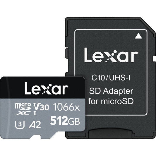 Lexar 512GB Professional 1066x UHS-I microSDXC Memory image 0
