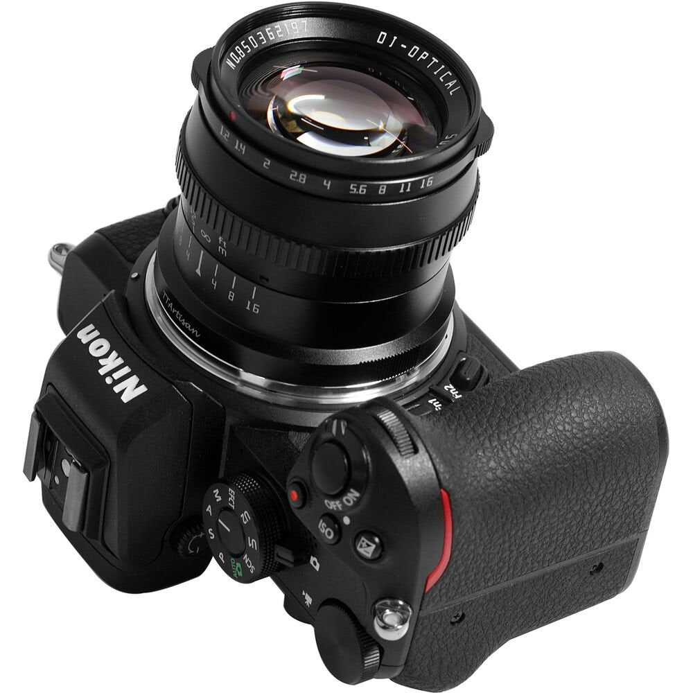 TTArtisan 50mm f/1.2 Lens for Nikon Z (Black) image 3