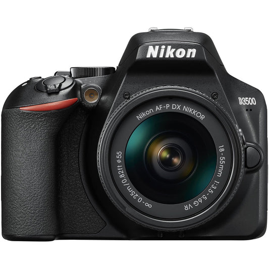 Nikon D3500 DSLR Camera with 18-55mm and 70-300mm Lenses image 0