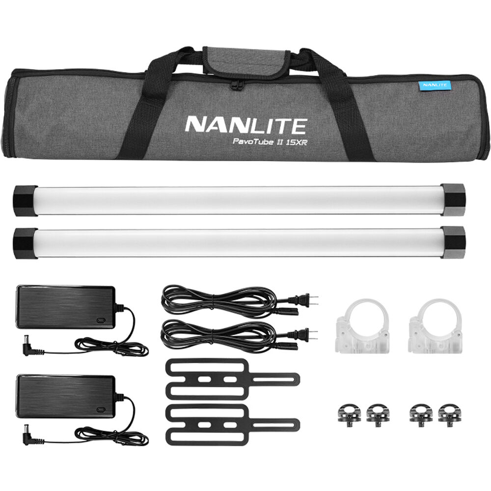 Nanlite PavoTube II 15XR RGB LED Pixel Tube Light (2', 2-Light Kit) image 0